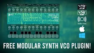 Modular Synth VCS VST VST3 AU Free plugin