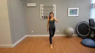 Chronic Hip Pain Strain- Forward Lunge Reach Ups