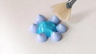 Lovely Tree Painting | Acrylic Painting Technique #530