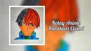 Anime Çizimi | Kolay Çizimler | How To Draw Anime