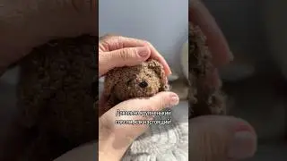 Песик по описанию «Барни». Купить можно у меня в соцсетях KNITBYMARYNIK 😉 #dog #handmade #вязание