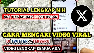 cara mencari video viral di twitter terbaru | video lengkap terbaru