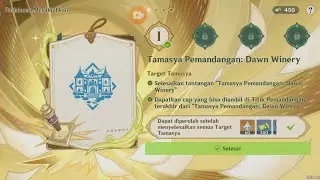 Genshin Impact : Duel Di Puncak Invokation Perjalanan Menakjubkan Tamasya Pemandangan: Dawn Winery
