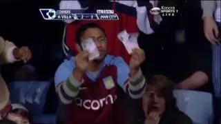 Aston Villa fans angry at Gareth Barry