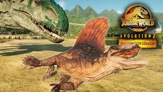 Dimetrodon VS All Hybrids | Jurassic World Evolution 2