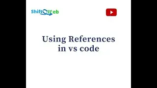 Using references in vs code