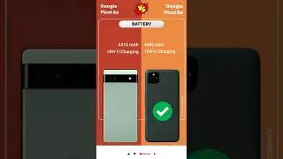 Google Pixel 6a Vs Google Pixel 5a | Quick Comparison ⚡