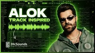 Alok Style - Dance/EDM, Brazilian Bass Full Project File (with acapella studio) | FL Studio 20