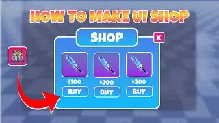 How to Create a UI Shop - Uni Craft Your World