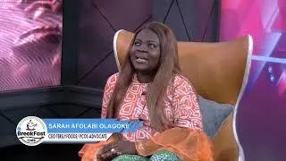 BREAKFAST CAFE: SARAH AFOLABI OLAGOKE. (CEO TERSLYFOODS/ PCOS ADVOCATE)