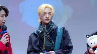 [4K] 211218 뮤직플랜트 팬싸 현진 직캠 hyunjin fancam | 현진이 좋아하는 이유❣️