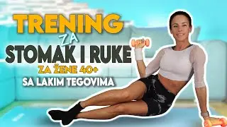 11 Minutes - Home Workout for Arms and Abs with Light Weights (Quick Toning for Women 40+)
