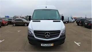 Mercedes-Benz Sprinter 2017 габариты грузового отсека обзор