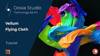 Houdini tutorial: Vellum Flying Cloth