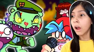 🔥FLIPPY VS BOYFRIEND🔥 - Reacción a Animación de FNF x HTF