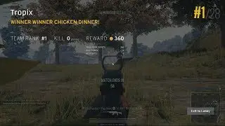 Insane shot my friend got THROUGH THE SMOKE for the win! (PUBG)