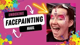 HUGE £600+ face painting haul, unbox with me! #facepaint #facepainting #fyp #unboxing #mua #magicbox