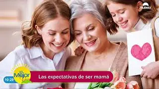 Las expectativas de ser mamá | Programa Telemax El Mejor  Día con Aline Mirazo