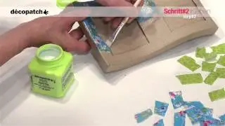 [Schritt für Schritt] - Décopatch Rahmen
