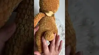 gehäkelter Teddybär.Lieferung aus Deutschland/