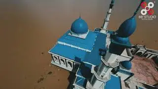 Waterfront Bagan Datuk, Masjid Tuminah Hamidi FPV Cinematic 4K