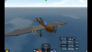 SimplePlanes- Мой самый крутой пропеллерный самолёт! (Vb.S25A)