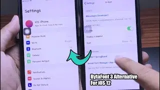 *NEW* A-Font BytaFont 3 Alternative For iOS 12 (Change Font FREE)