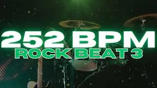 252 BPM - Rock Drum Beat - Loop 3
