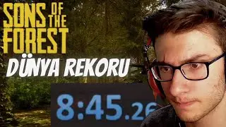 8 DAKİKADA OYUNU BİTİRDİ | SONS OF THE FOREST