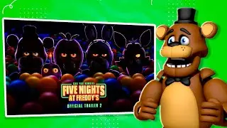 Five Nights at Freddy's FNAF | Official Trailer 2 REACTION with Freddy Fazbear
