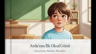 Arda'nın İlk Okul Günü | Bizden Masallar | Masal Oku | Masal İzle | Türkçe Masallar