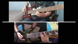 The Strokes - Reptilia (Guitar & Bass Cover) [Collab] 4k