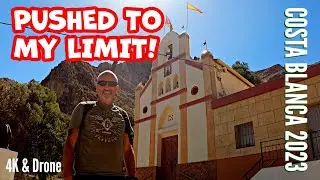 PUSHED TO MY LIMIT IN COSTA BLANCA SPAIN - SIERRA DE CALLOSA DE SEGURA - 4K & Drone
