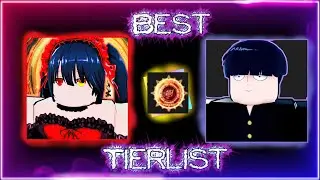 New Ultimate Anime Dimensions Damage Tierlist
