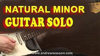 Natural Minor Guitar Solo