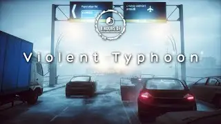 Typhoon Sounds | Typhoon White Noise | Typhoon Sounds for Sleeping | Typhoon Noise for Sleep
