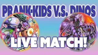 Yu-Gi-Oh EDOPro Live Match: Prank Kids VS Dinos (March 2021)