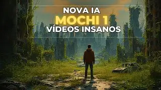 NOVA IA CRIAR VÍDEO DE ALTA QUALIDADE HD REALISTA ESTILO FILME E ANIME - MOCHI 1 GENMO