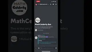 Solve math problems using Discord