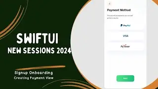 Signup Onboarding - Creating Payment View in SwiftUI || 2024