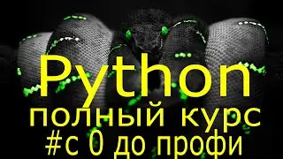 Экспресс курс по python за 7 часов!