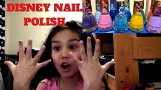 DISNEY CHARACTERS NAIL POLISH | PAINT MY NAILS