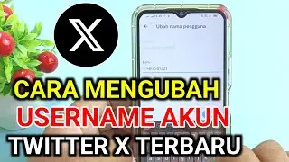 cara mengubah username dan nama di akun twitter x , cara ganti username Twitter