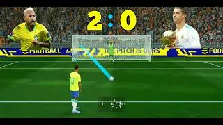 Ronaldo vs Neymar Penalties |efootball23| #efootball23 #fifa #live_pes2023