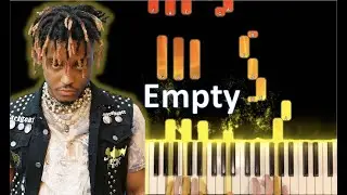 Empty Piano- Juice WRLD (Piano Tutorial)