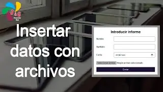 Creating a Form to Insert Data from Files with HTML, CSS, and PHP