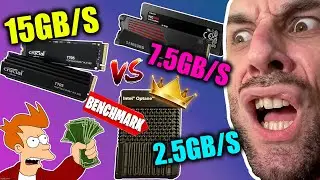 🛑 T705 vs 990 Pro vs Optane RAID BENCHMARKS 😱👑 DIRECT STORAGE