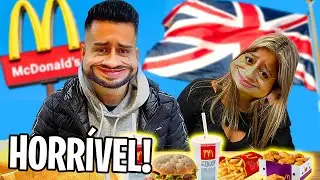 Experimentámos MC DONALD'S em LONDRES (HORRÍVEL!)