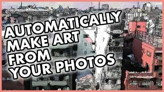 【Diddling with Code】Automatically Make Art From Any Photo - with Python, CV2 and PIL - FREE!!