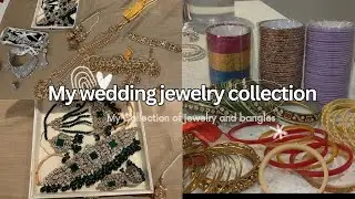 My wedding jewellery collection |Jewellery I wore on my wedding 😍💍|mehndi|barat| walima